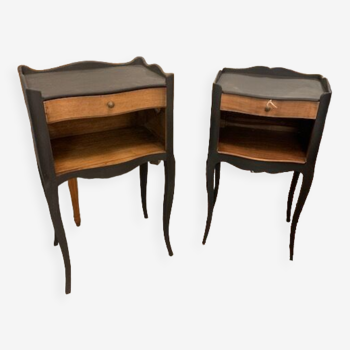Paire table de chevets