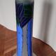 Art Deco enamel vase signed Leune