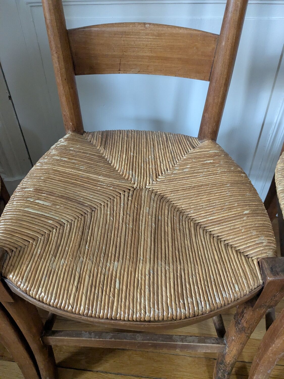 Set of 4 antique chairs