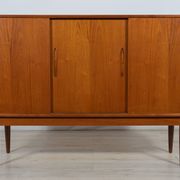 Danish high sideboard in teak, 1960s