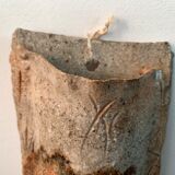 Bouquetiere or wall vase, ceramic by Volkoff, Vallauris