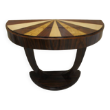 Art Deco half-moon console