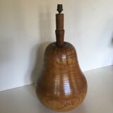 Solid wood lamp 1970