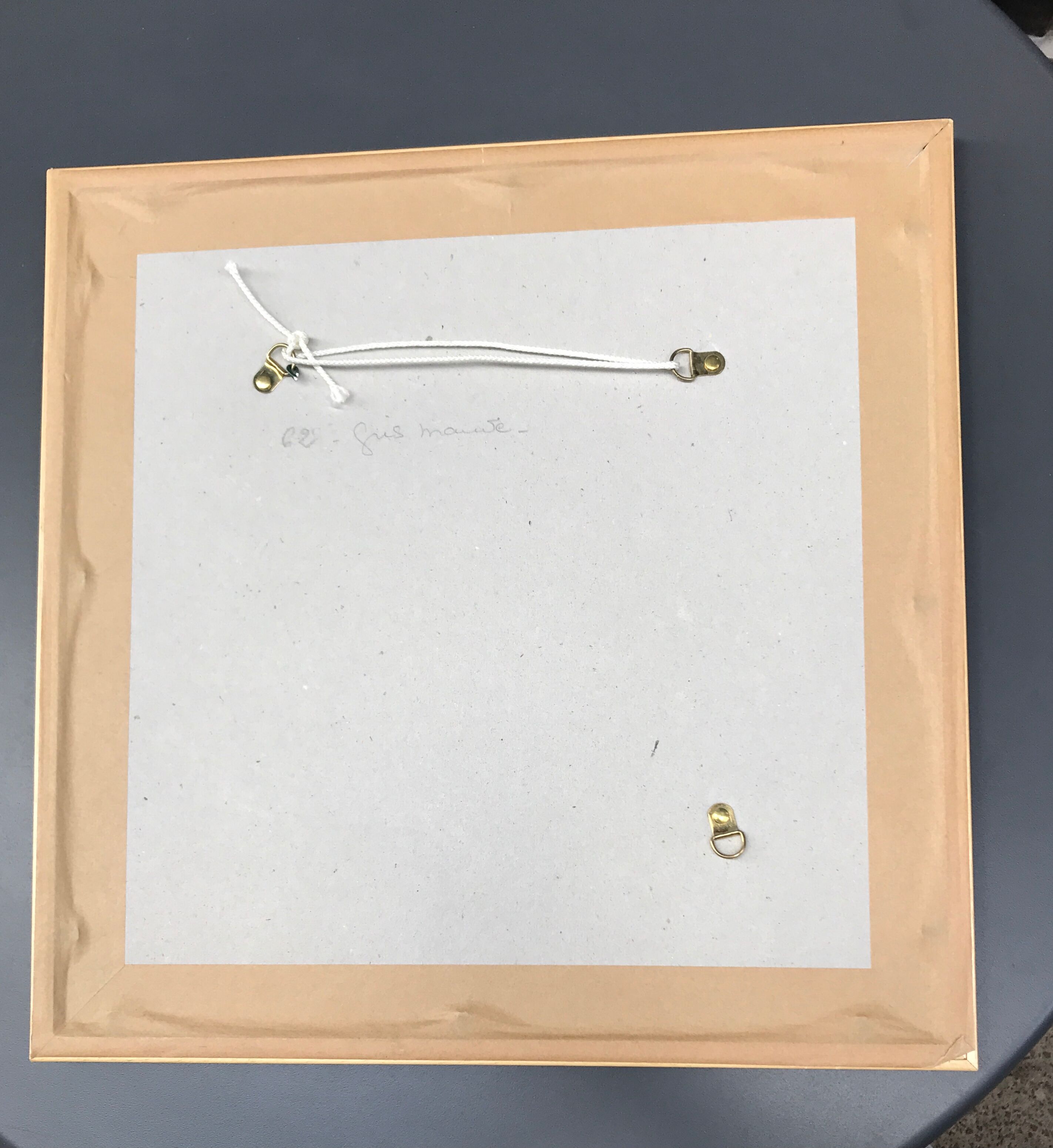 Female naked charcoal painting