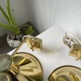 Pair of Hovik Lys brass wall lights Jonas Hidle Denmark