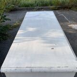 Commode en pin patiné blanc multi tiroirs