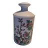 Limoges Tharaud porcelain bottle with floral decoration