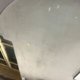 Table pieds fuseaux et plateau en verre