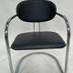 Vintage dining chair effezeta made in Italy design chrome