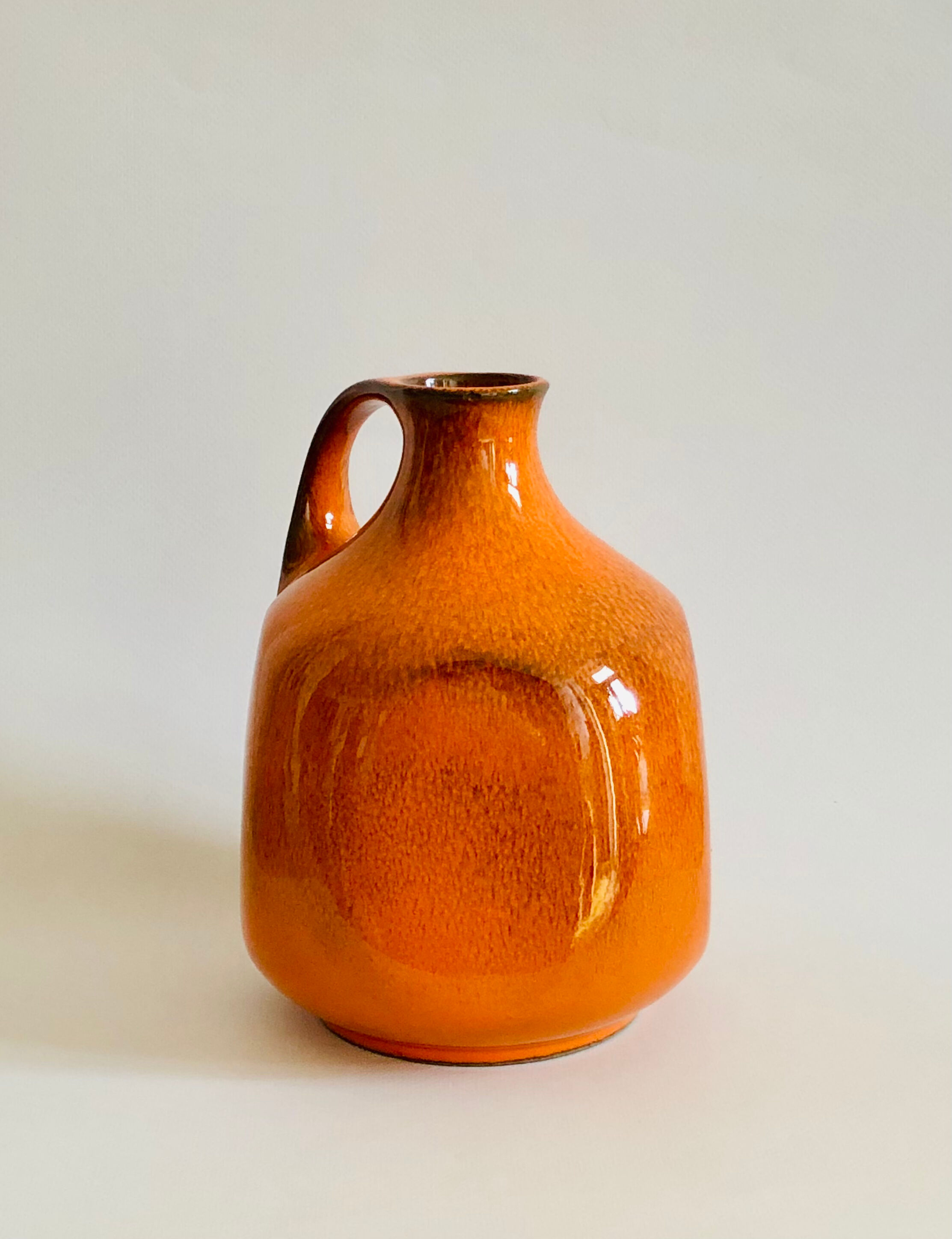 Vintage ceramic vase West Germany 1970