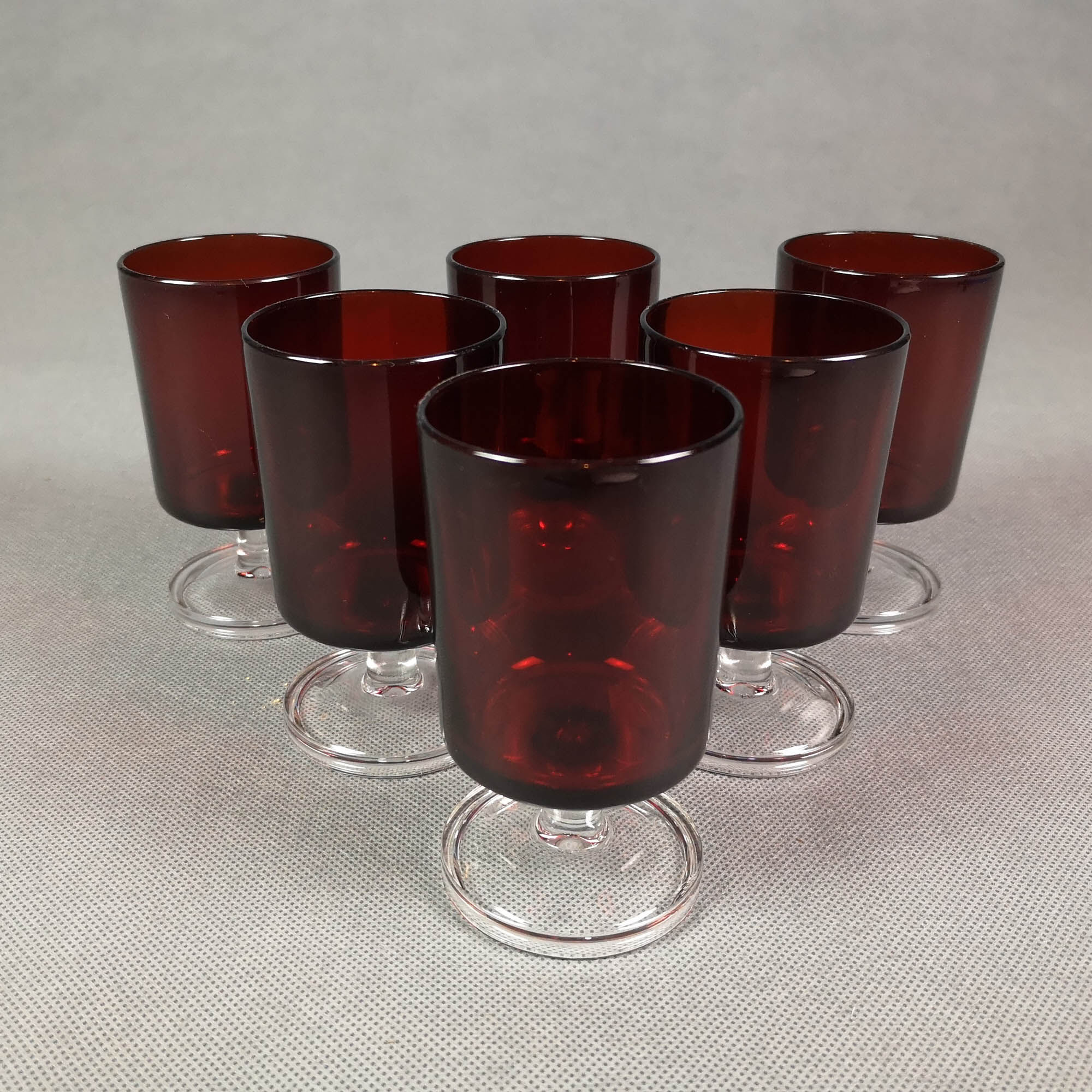 Cavalier Ruby Luminarc Red Wine Glasses x6 Cavalier Ruby Red Wine Glasses