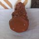 Enamelled earthenware vase