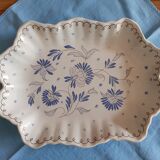 Plat à biscuits faience bretonne