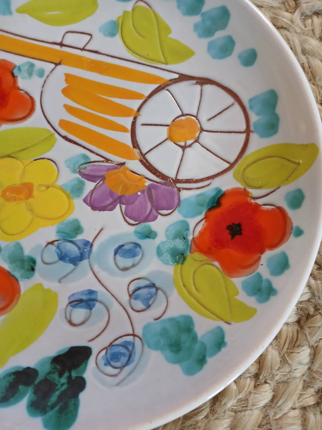 Small plate Vallauris