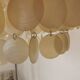 Vintage mother-of-pearl chandelier from the 70s