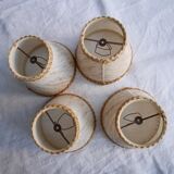 Set of cloth lampshades, with pliers