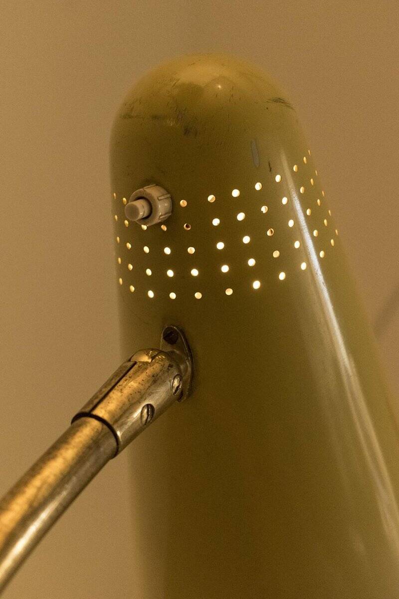 Vintage Floor Lamp in Brass