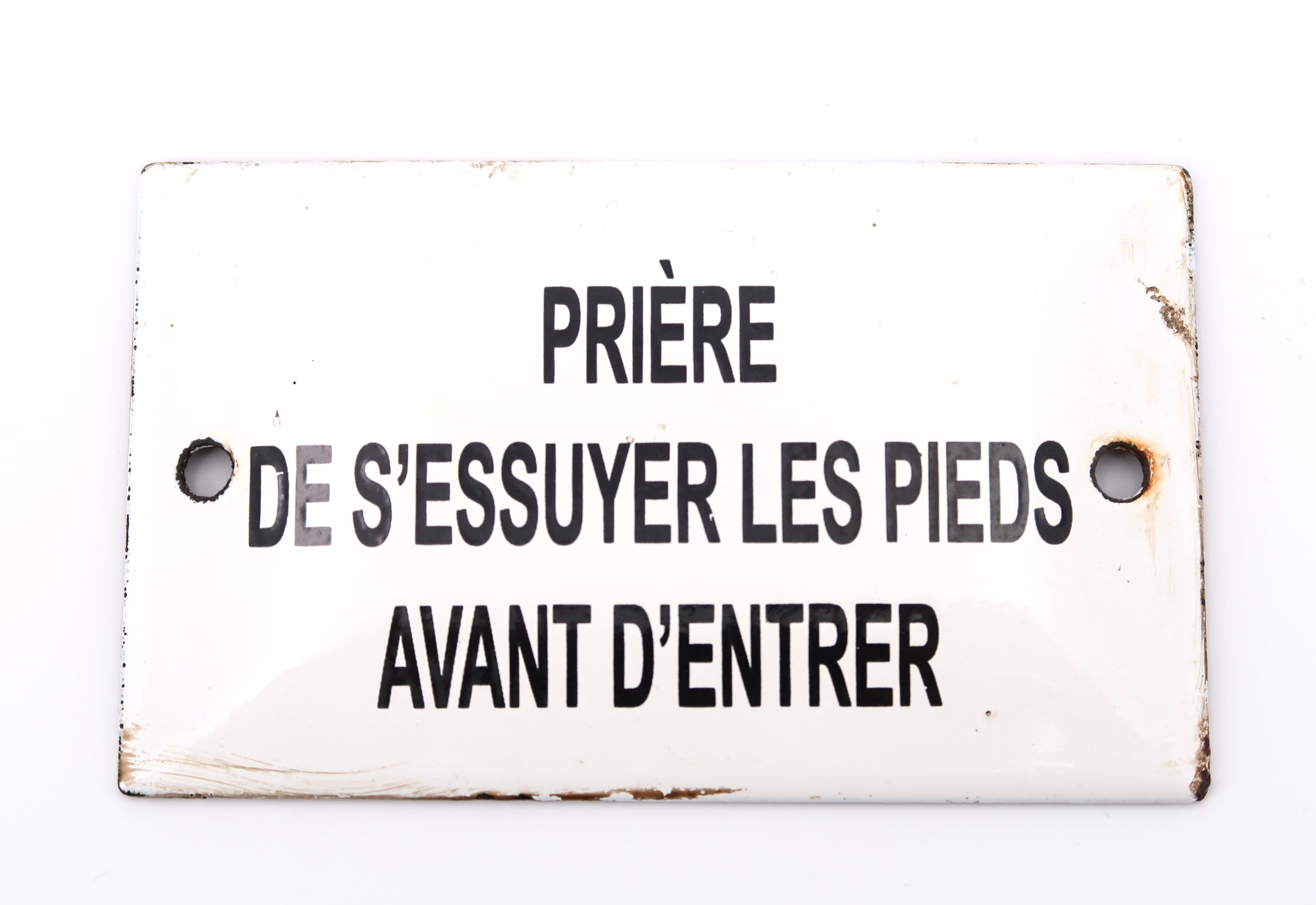 Plaque 130 x 180 Salle d'attente | Contact SIGNALS