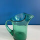 Green carafe pitcher 60s