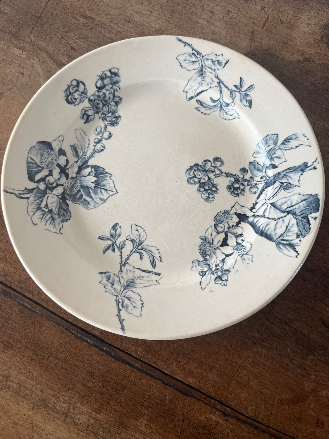 Ancient iron earth plate "mulberry trees"