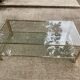 Bronze coffee table signed J.T. Lepelletier for Broncz 1960 111cm