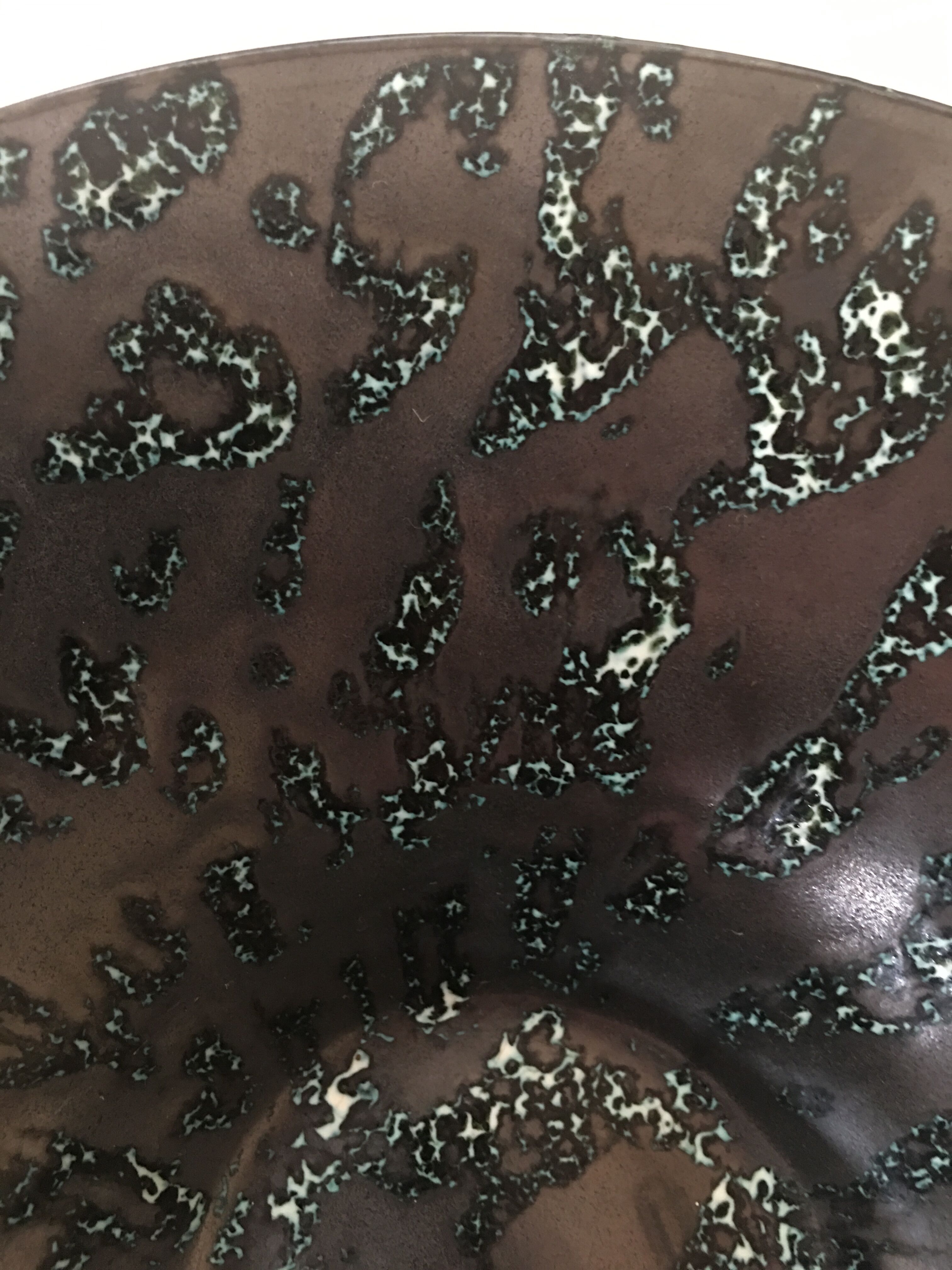 Vallauris ceramic cup signed Lunetta