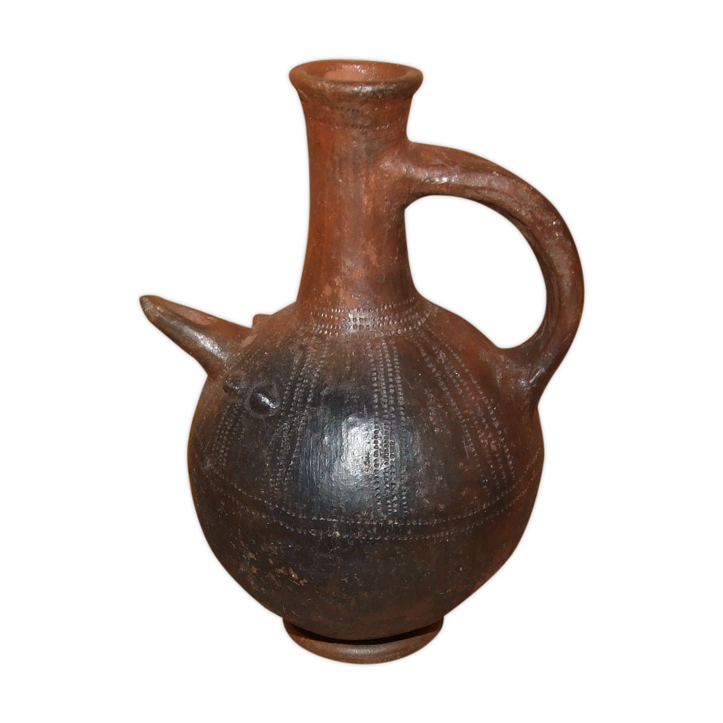 African terracotta pitcher Ivory Coast