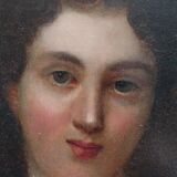 Portrait of a young woman of the nineteenth century
