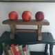Wooden bench