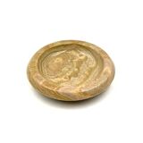 Green onyx ashtray / catchall, Italy, 1970s