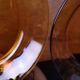 Set of 7 amber Duralex deep plates.