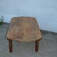 Table ronde basse