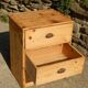 Old small sideboard / Hairdresser's furniture in fir