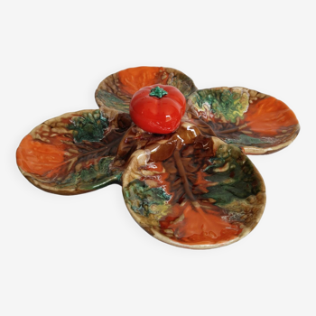 Aperitif and fruit serving dish, Vallauris