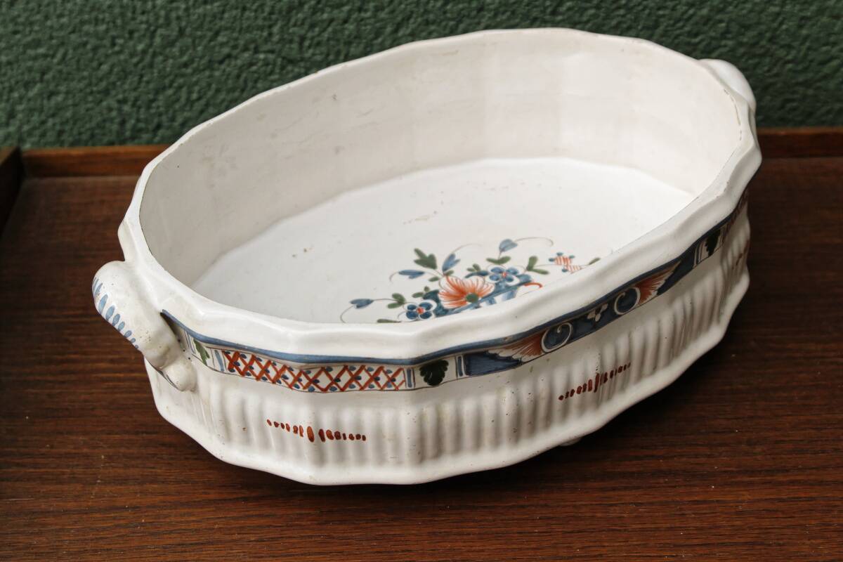 Rouen earthenware planter, cooler