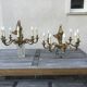 Paire de lustres en bronze