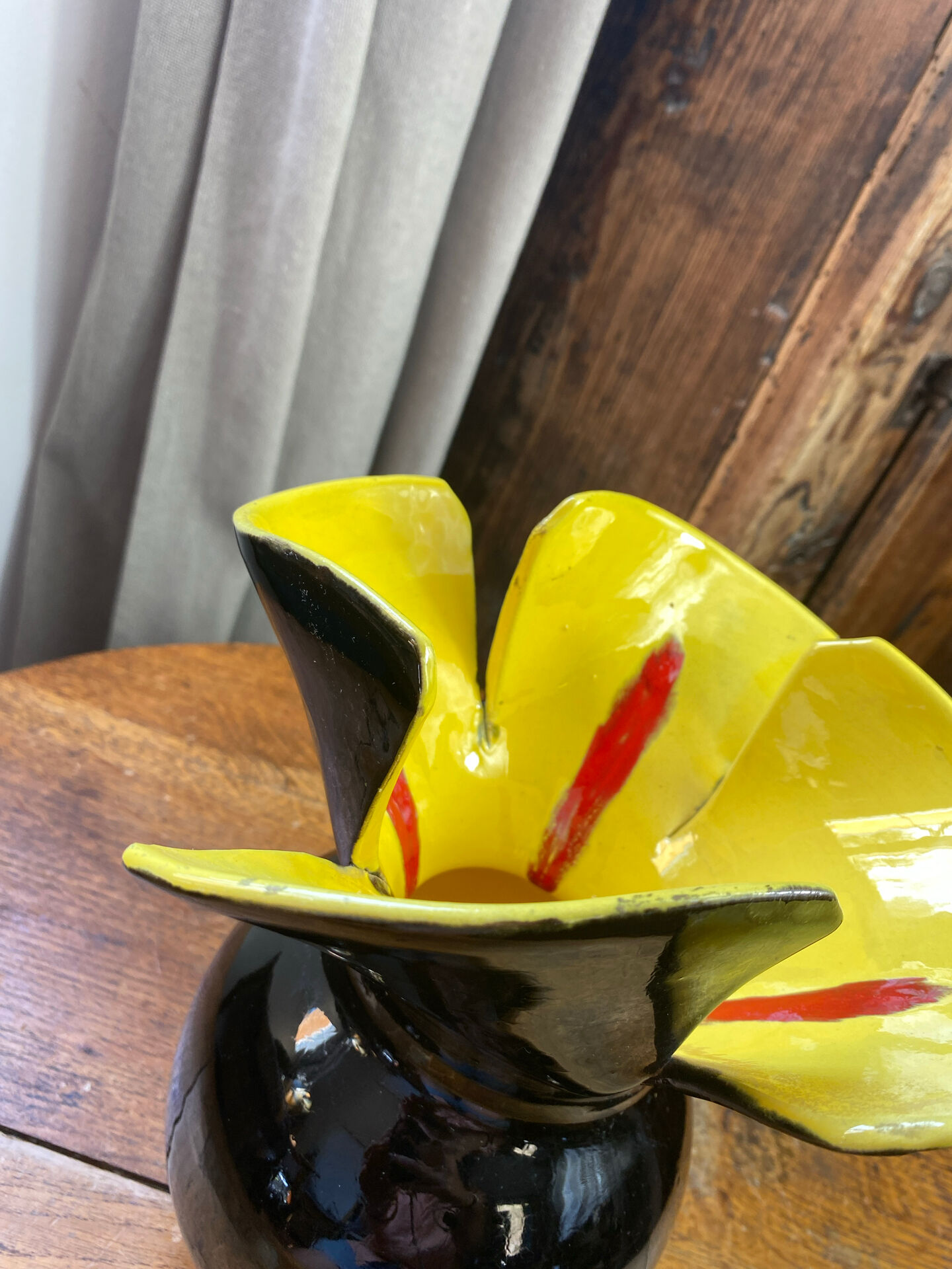 Vase fleur en céramique Vallauris