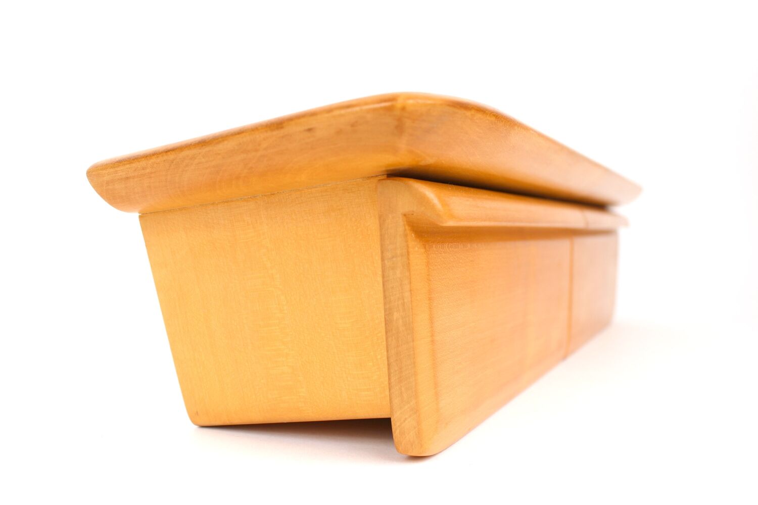 Wall console in solid wood, Switzerland 1940s