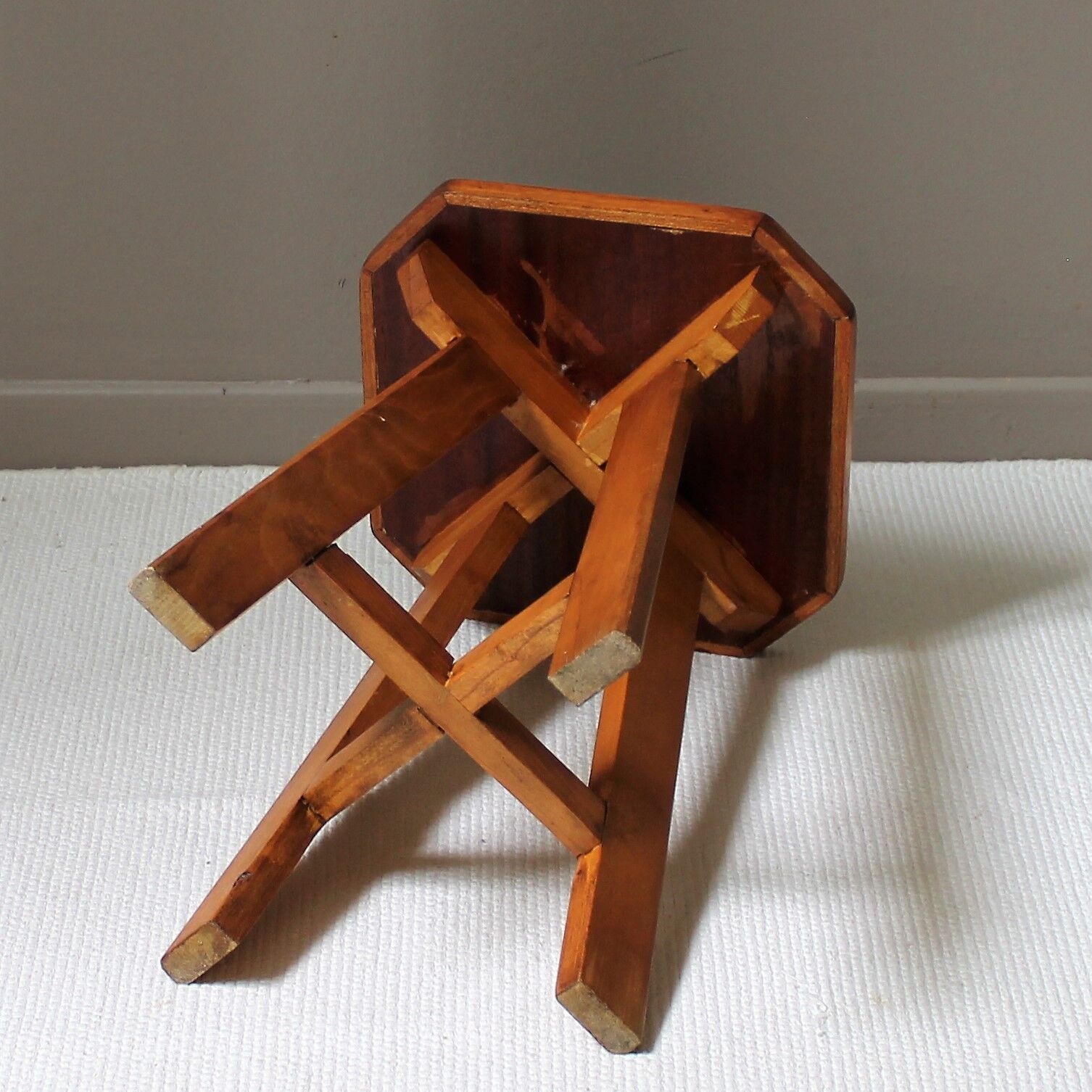 Vintage workshop stool