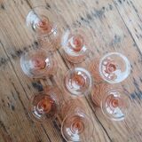 Set of 8 Rosaline wine glasses
