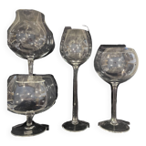Verres a degustation en cristal Moser creation Chocholaty Prague