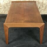 Table basse Arne Wahl Iversen en teck Danemark 1960/70