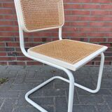 Cesca dining room chair designed by Marcel Breuer