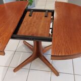 Baumann house extendable round table vintage 1970s