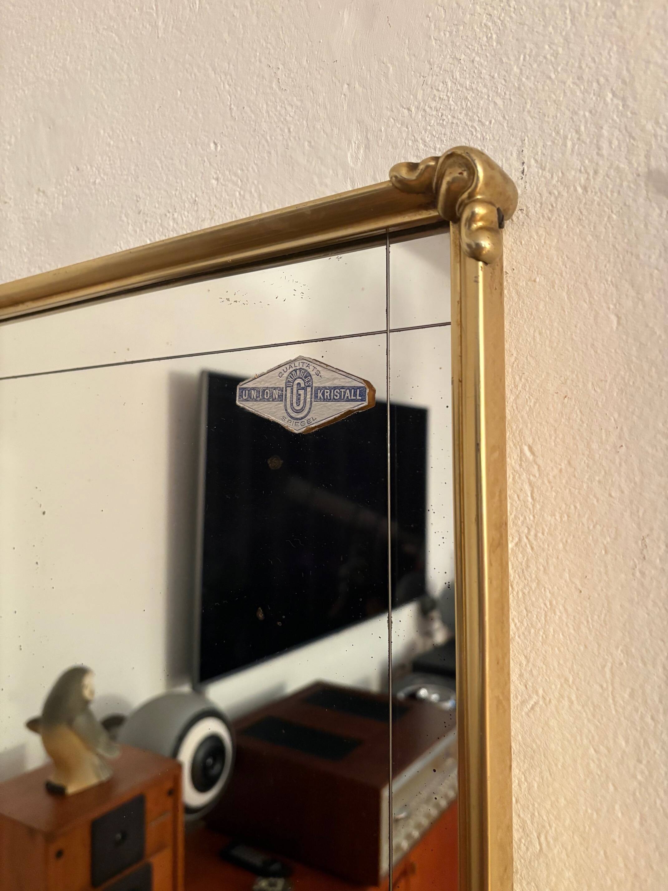 Union Kristall Mirror, Germany, 1960s