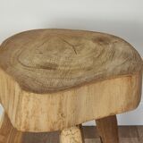Brutalist tripod stool