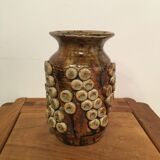 Vase grès andré rozay à la borne
