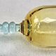 6 old two-tone George Sand wine glasses