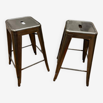 Pair of Tolix stools