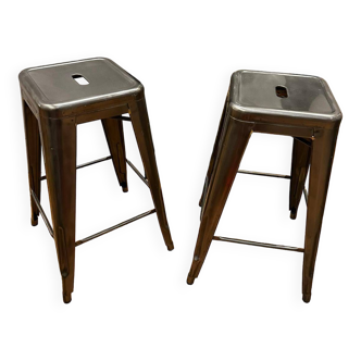 Pair of Tolix stools